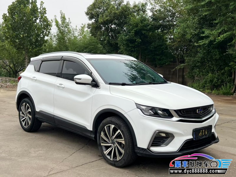 19年吉利缤越轿车抵押车出售