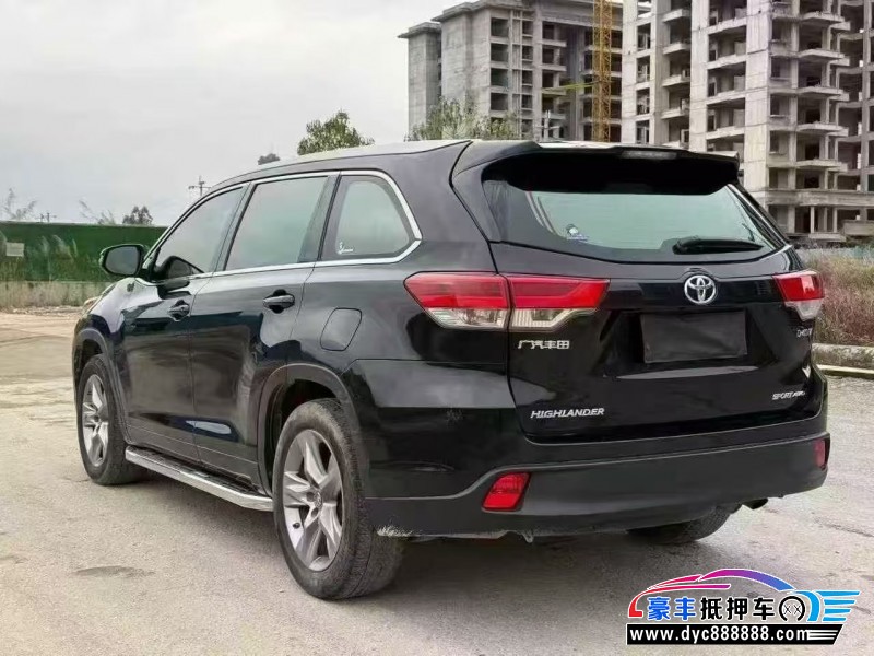 20年丰田汉兰达轿车抵押车出售