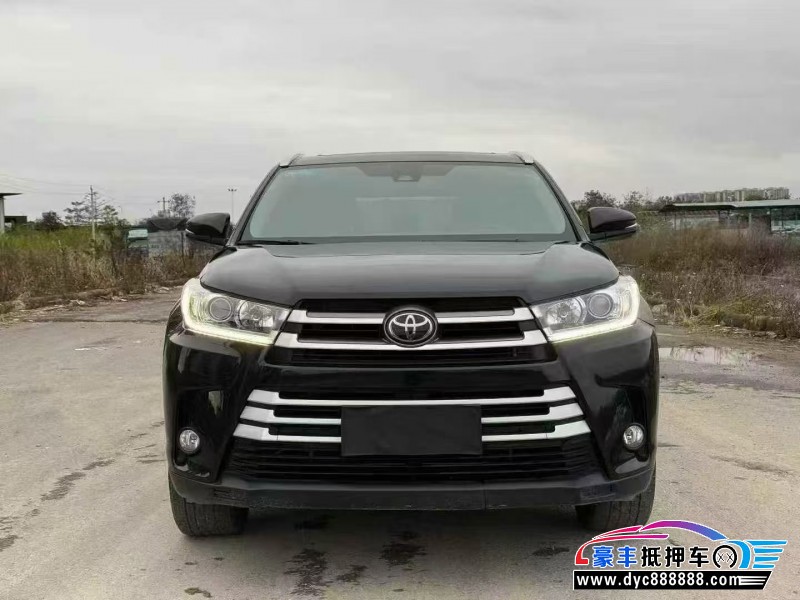 抵押车出售20年丰田汉兰达轿车