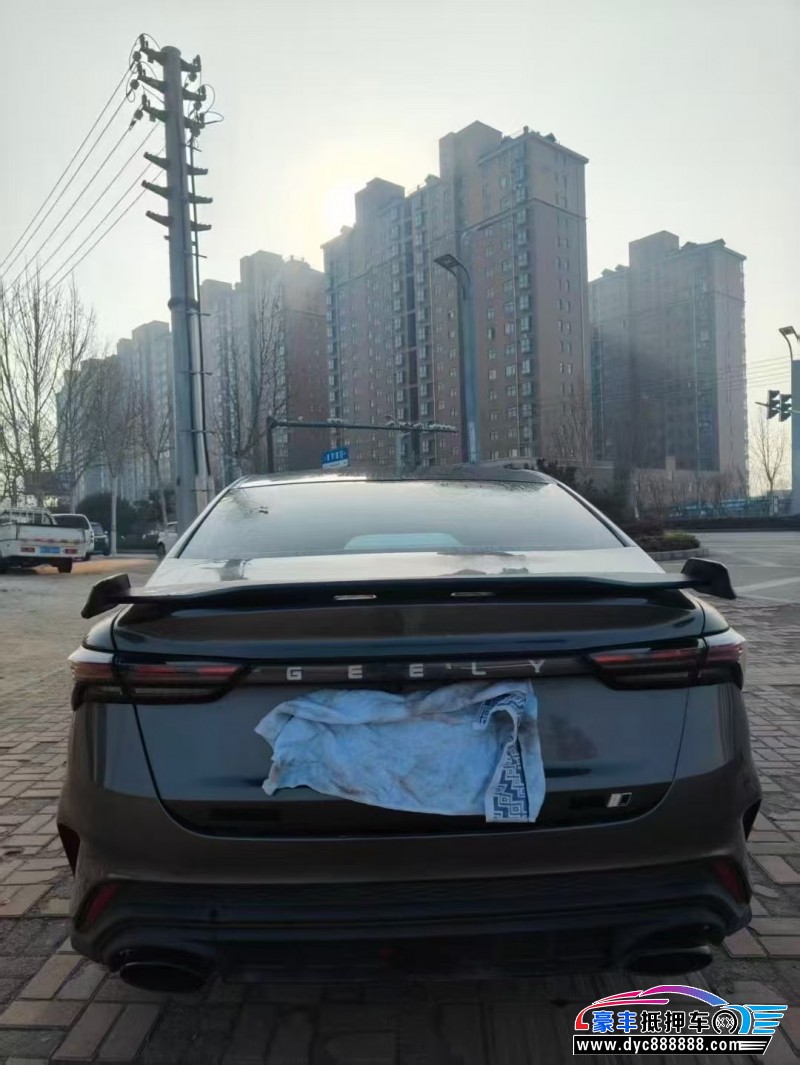 23年吉利缤瑞轿车抵押车出售