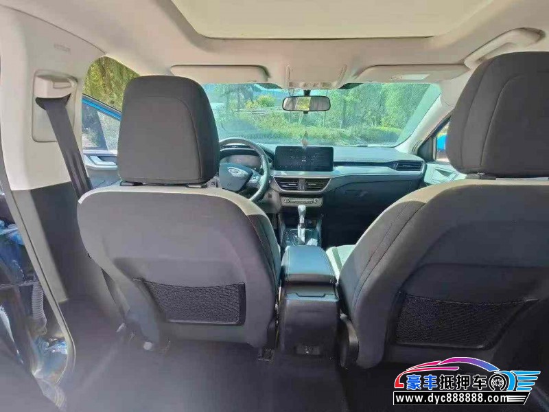 22年福特福克斯轿车抵押车出售