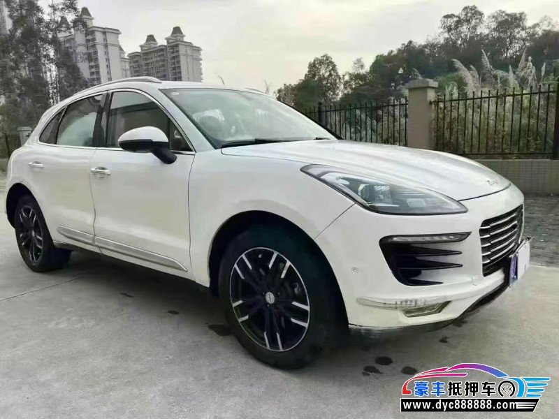 19年众泰SR9轿车抵押车出售