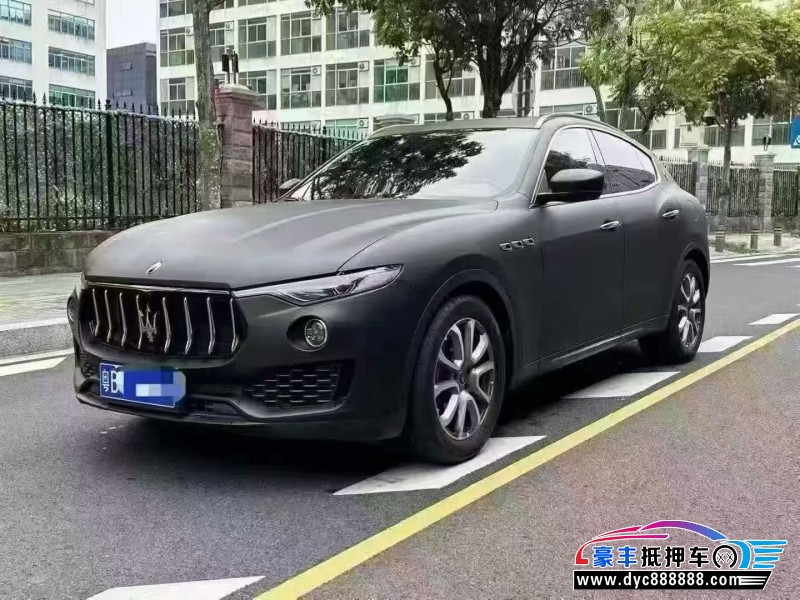 22年玛莎拉蒂莱万特轿车抵押车出售