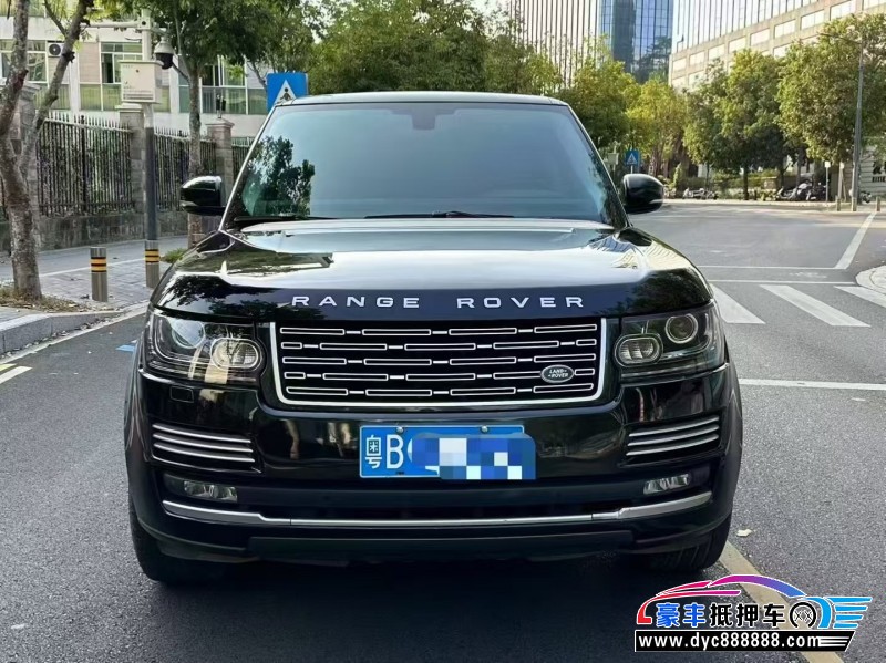 抵押车出售13年路虎揽胜行政轿车