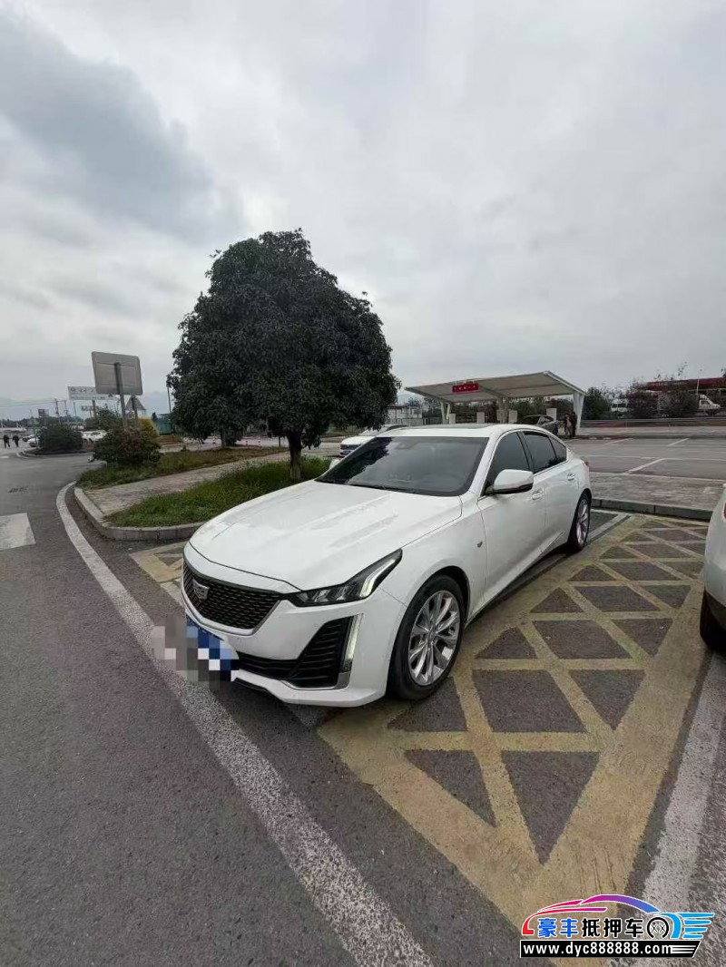 23年凯迪拉克CT5轿车抵押车出售