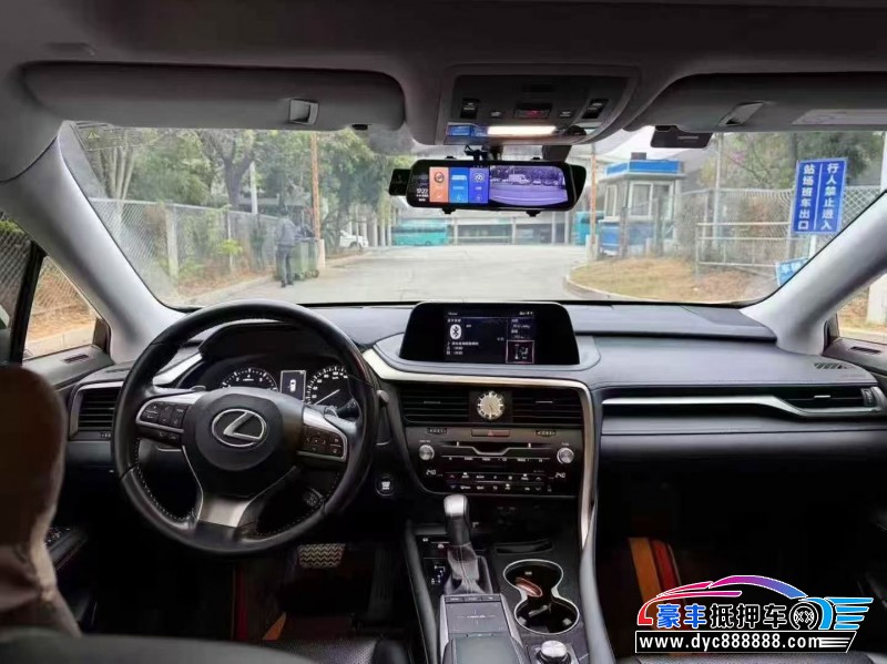 22年雷克萨斯RX轿车抵押车出售