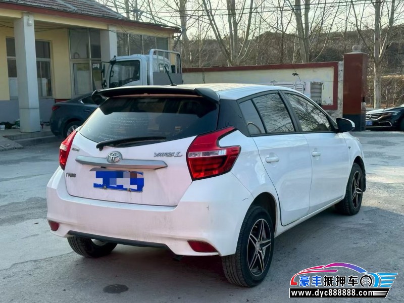 17年丰田YARiS L 致炫轿车抵押车出售