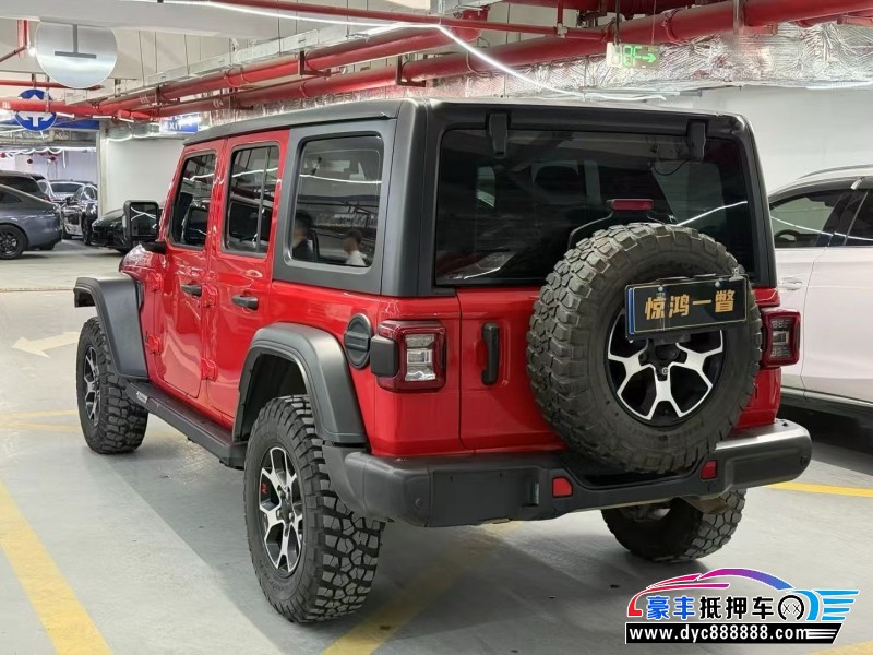 21年Jeep牧马人轿车抵押车出售