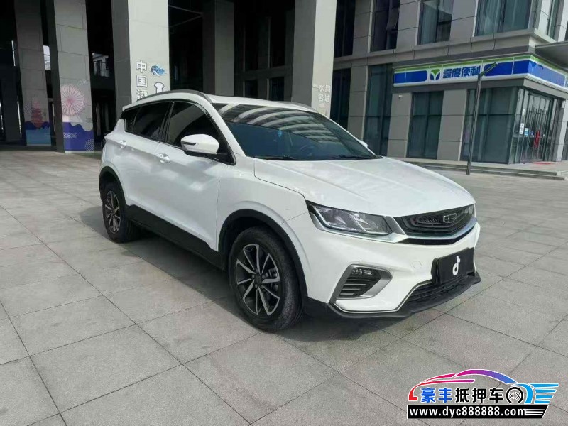 21年吉利缤越轿车抵押车出售