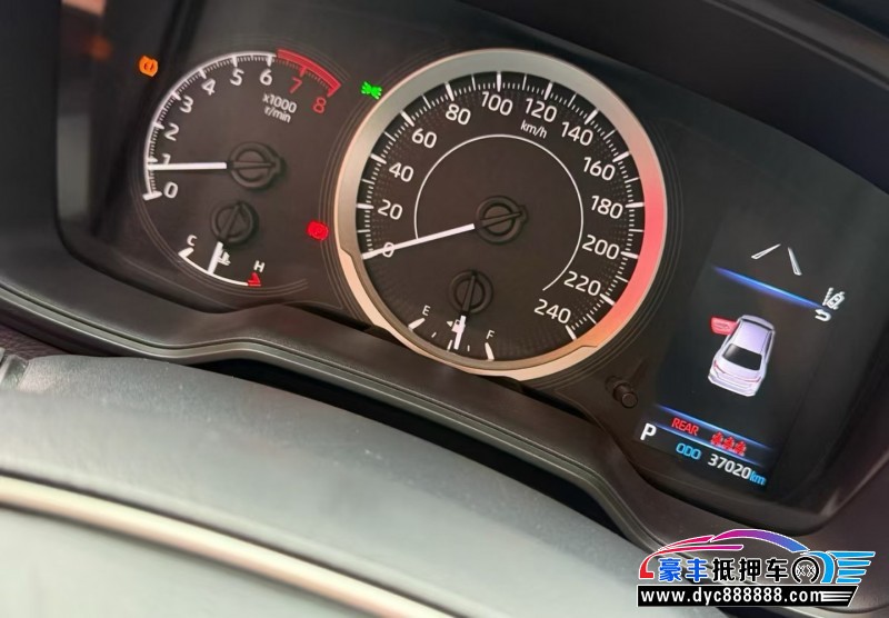 21年丰田卡罗拉轿车抵押车出售