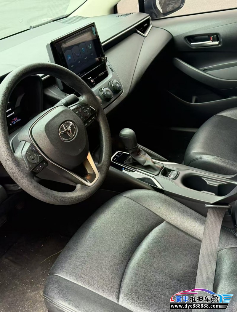 21年丰田卡罗拉轿车抵押车出售