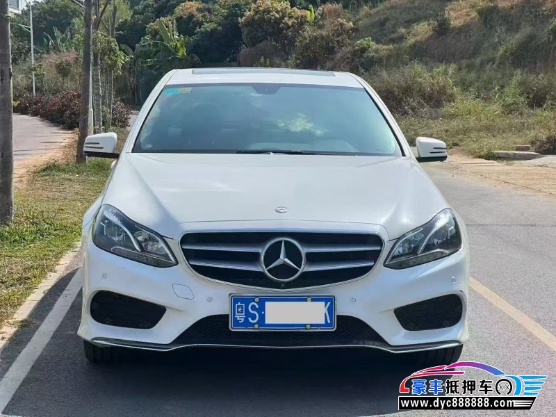 14年奔驰E轿车抵押车出售