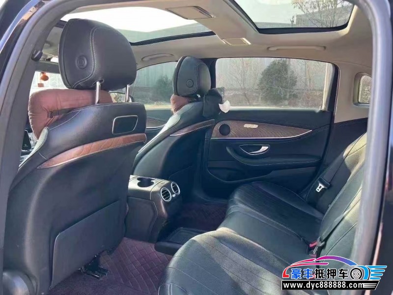 18年奔驰E轿车抵押车出售