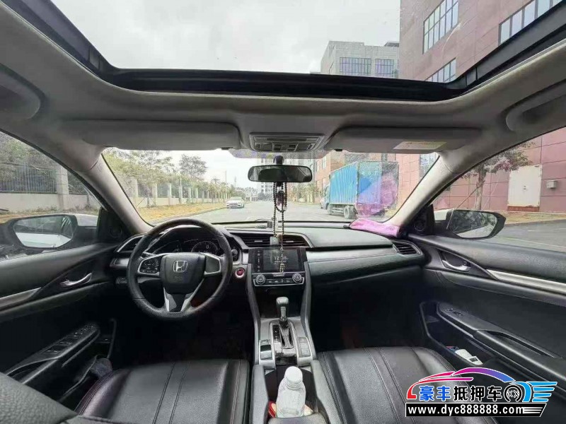 19年本田思域轿车抵押车出售