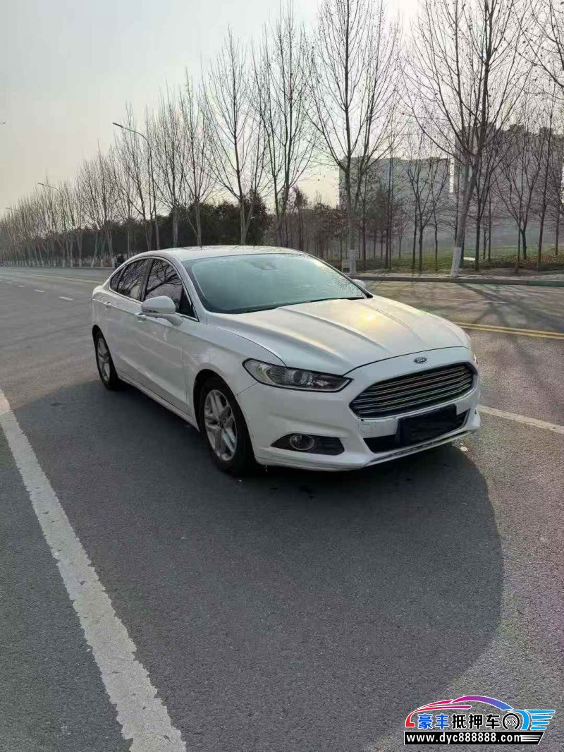 16年福特蒙迪欧轿车抵押车出售