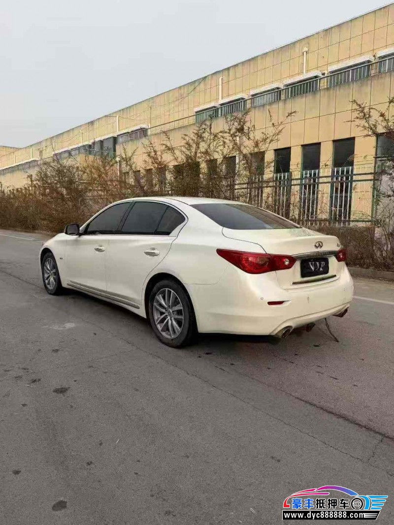 15年英菲尼迪Q50L轿车抵押车出售