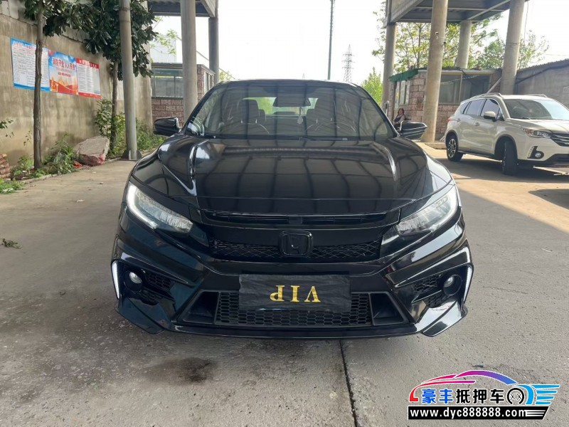 抵押车出售17年本田思域轿车