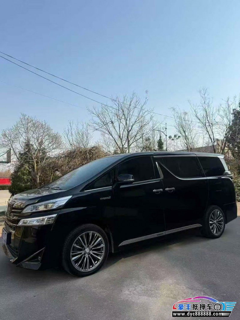 20年丰田威尔法轿车抵押车出售