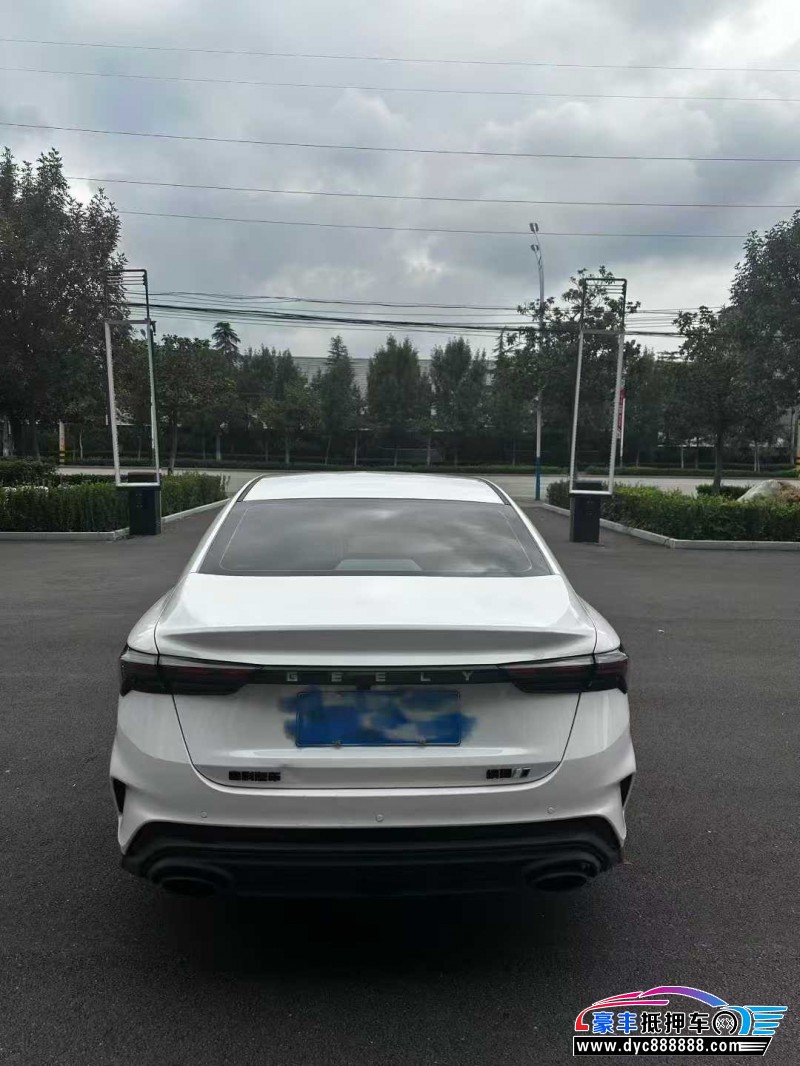 23年吉利缤瑞轿车抵押车出售