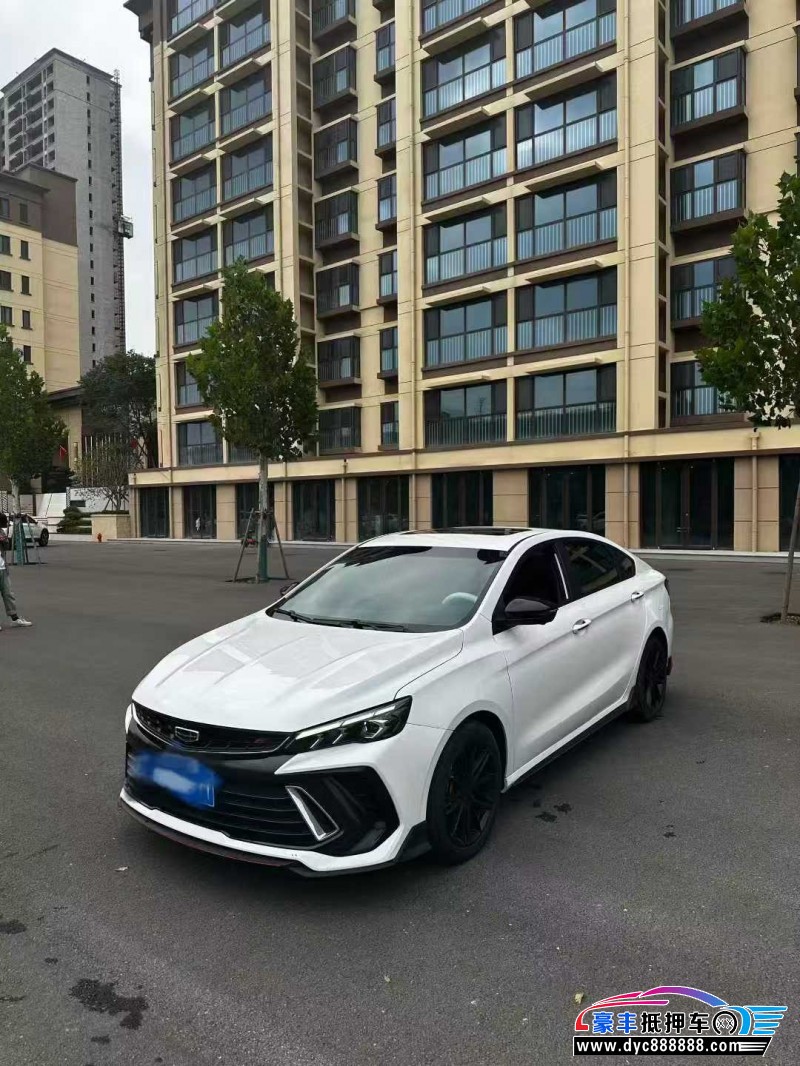 23年吉利缤瑞轿车抵押车出售