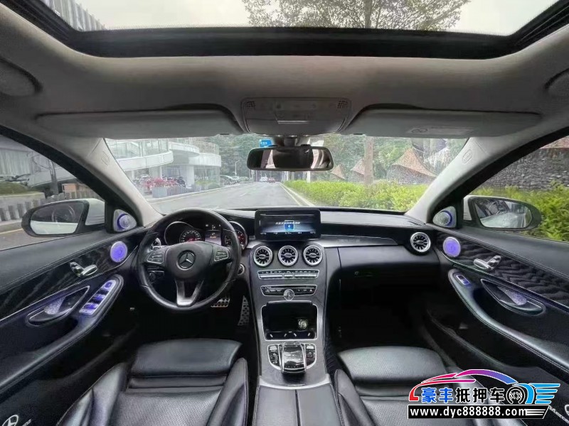 18年奔驰C轿车抵押车出售