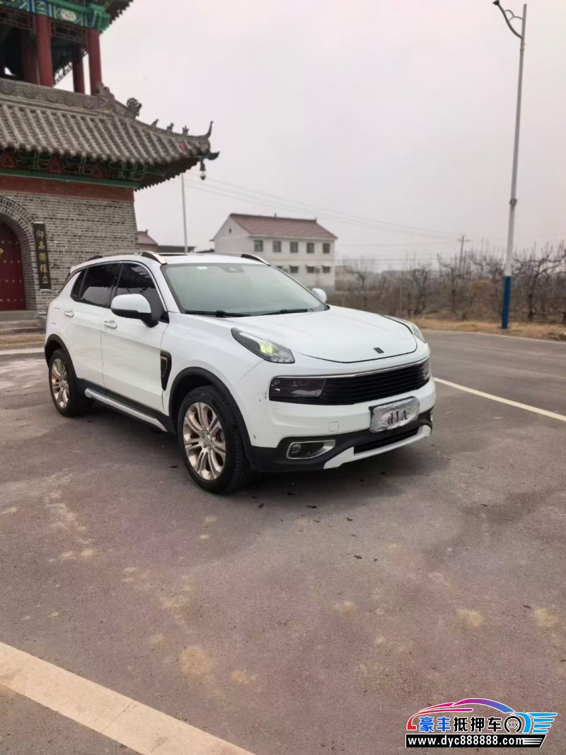 18年领克01轿车抵押车出售