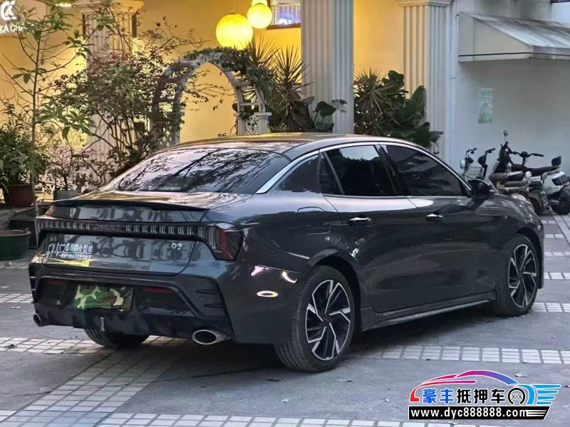 24年领克03轿车抵押车出售