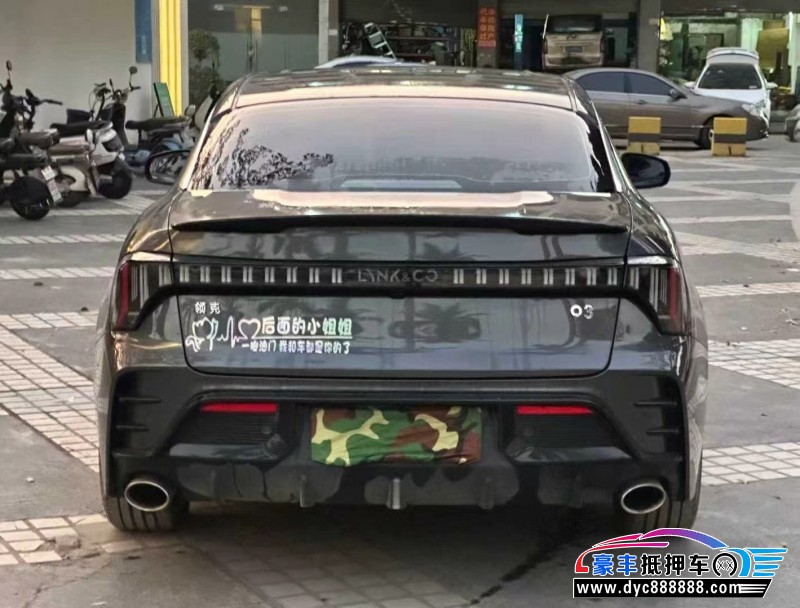 24年领克03轿车抵押车出售