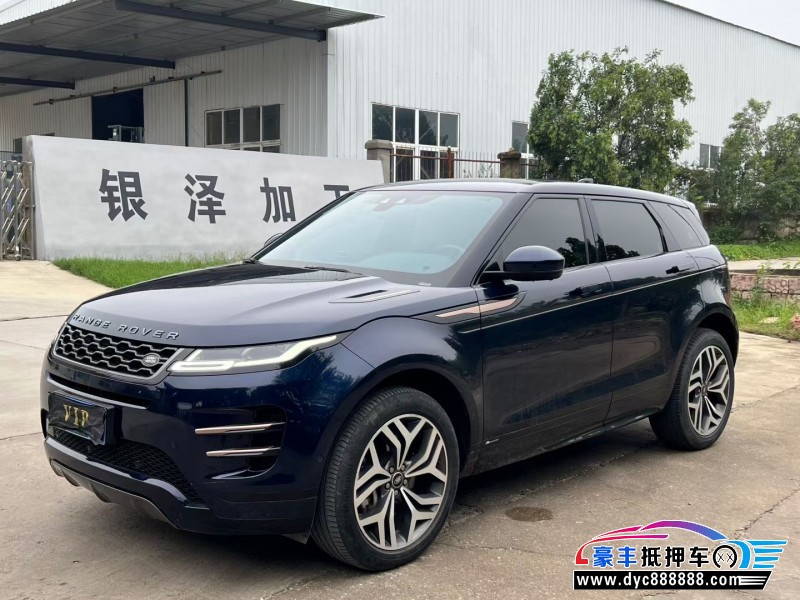 21年路虎揽胜极光SUV抵押车出售