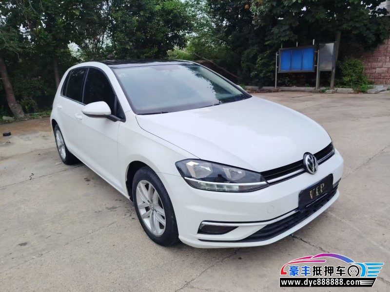 19年大众高尔夫轿车抵押车出售