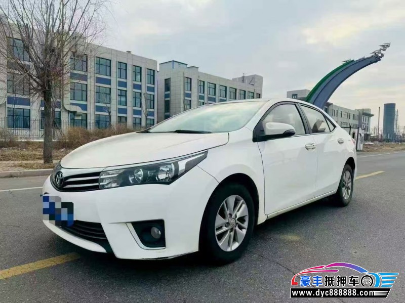 17年丰田雷凌轿车抵押车出售