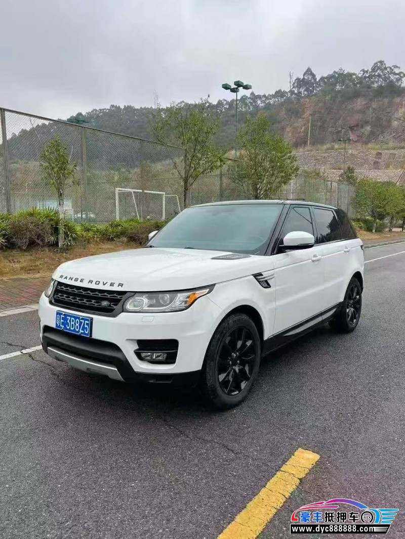 15年路虎揽胜运动SUV抵押车出售