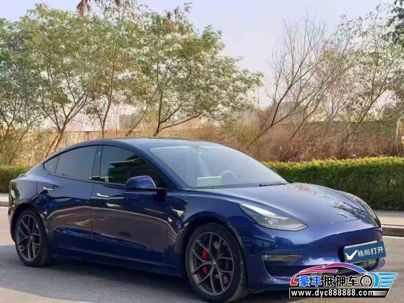 22年特斯拉MODEL 3轿车抵押车出售