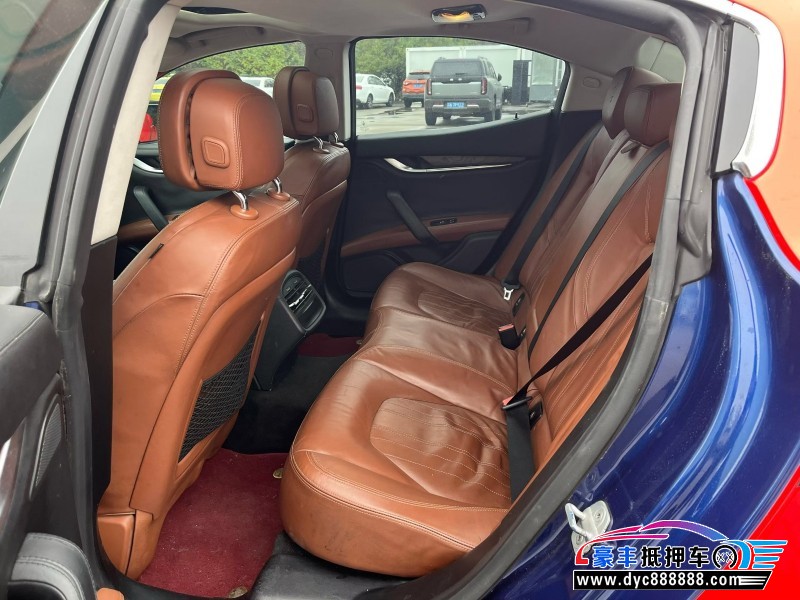 14年玛莎拉蒂Ghibli轿车抵押车出售