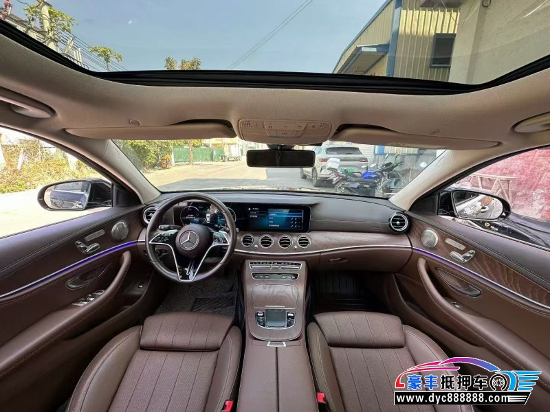 23年奔驰E轿车抵押车出售