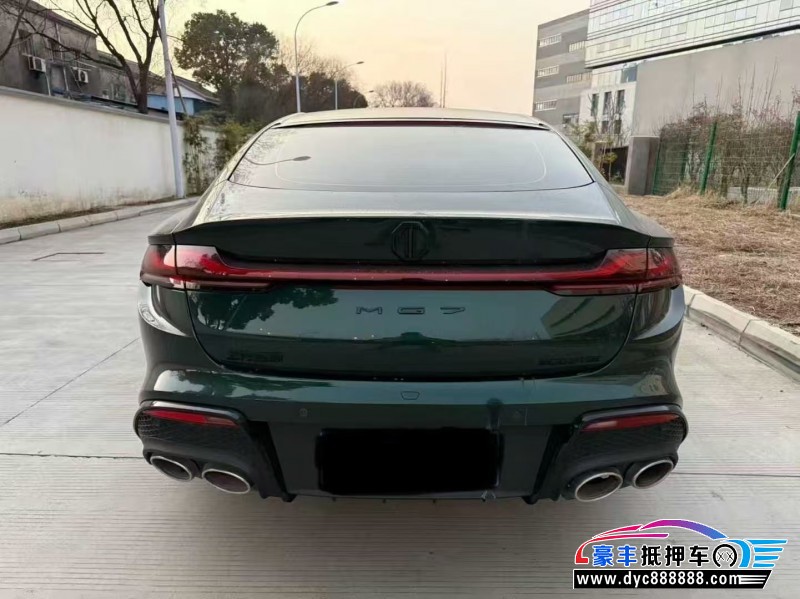 24年名爵7轿车抵押车出售