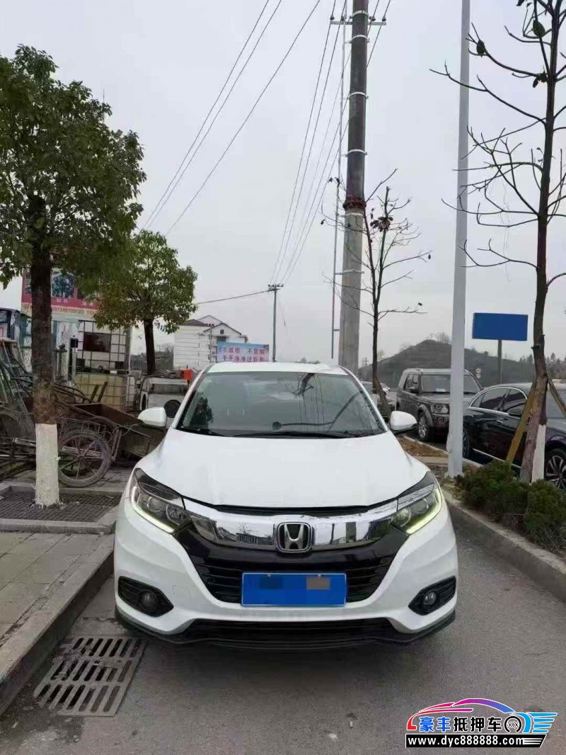 抵押车出售21年本田缤智轿车