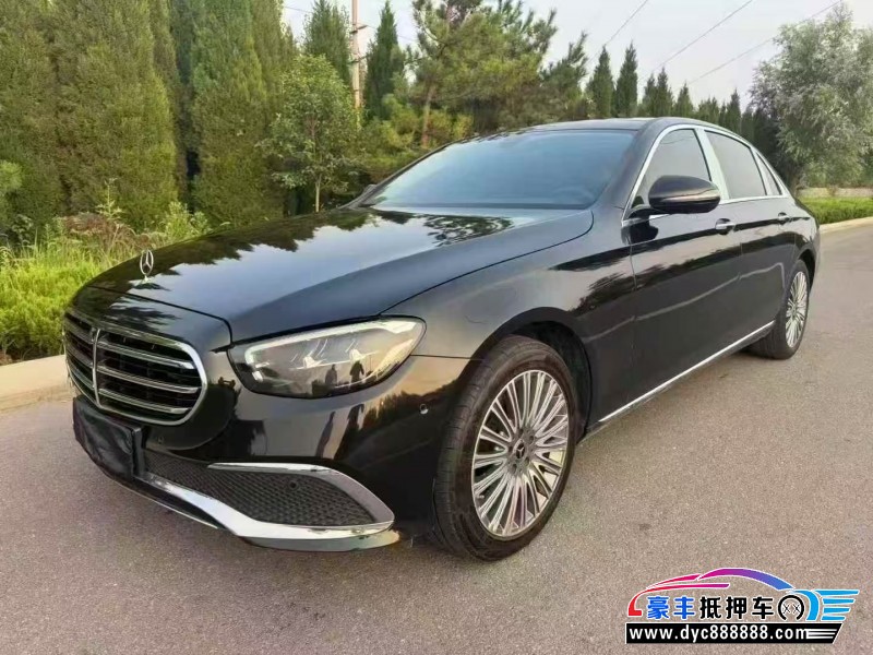 22年奔驰E轿车抵押车出售