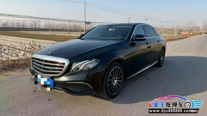 18年奔驰E轿车抵押车出售