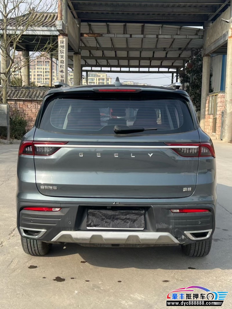 22年吉利豪越轿车抵押车出售