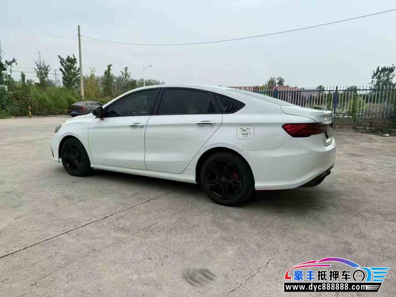 21年吉利缤瑞轿车抵押车出售