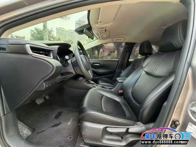 23年丰田卡罗拉轿车抵押车出售