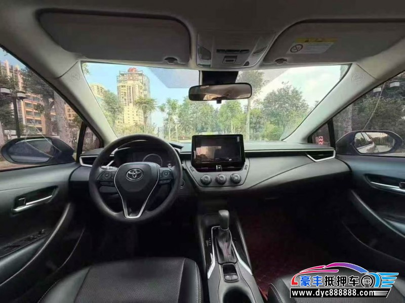 23年丰田卡罗拉轿车抵押车出售