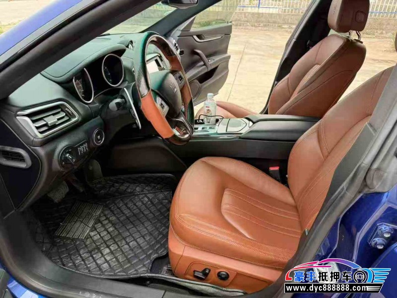 16年玛莎拉蒂Ghibli轿车抵押车出售