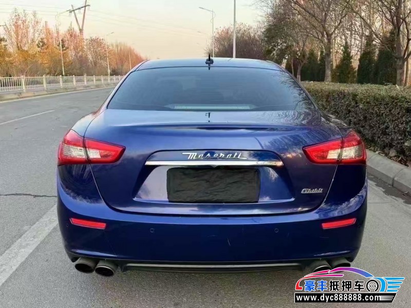 16年玛莎拉蒂Ghibli轿车抵押车出售