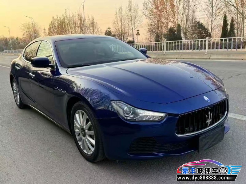 16年玛莎拉蒂Ghibli轿车抵押车出售