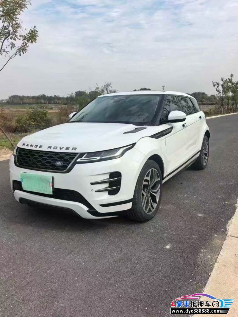 22年路虎揽胜极光轿车抵押车出售