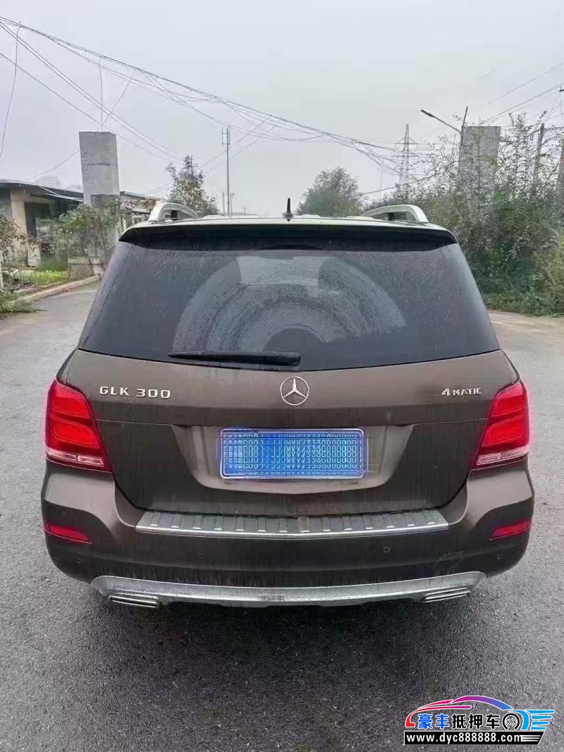 15年奔驰GLK轿车抵押车出售