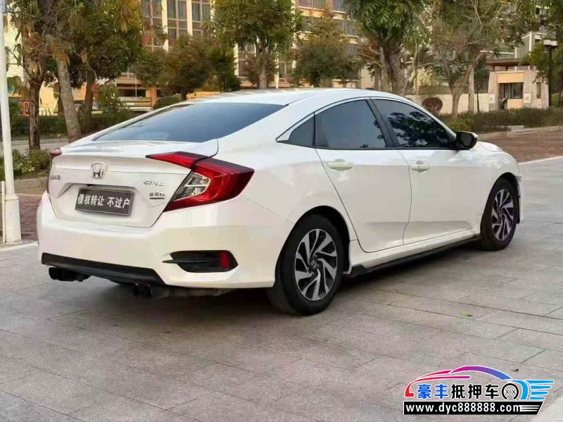 18年本田思域轿车抵押车出售