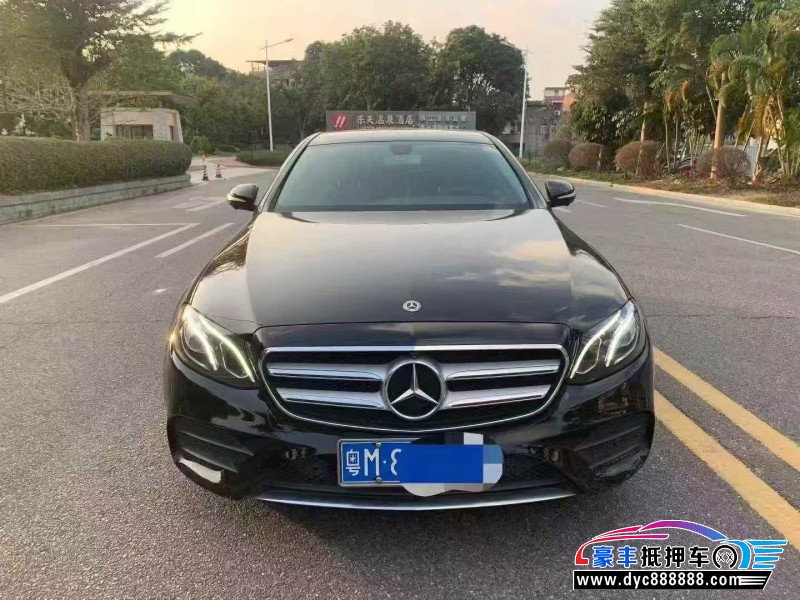 18年奔驰E轿车抵押车出售